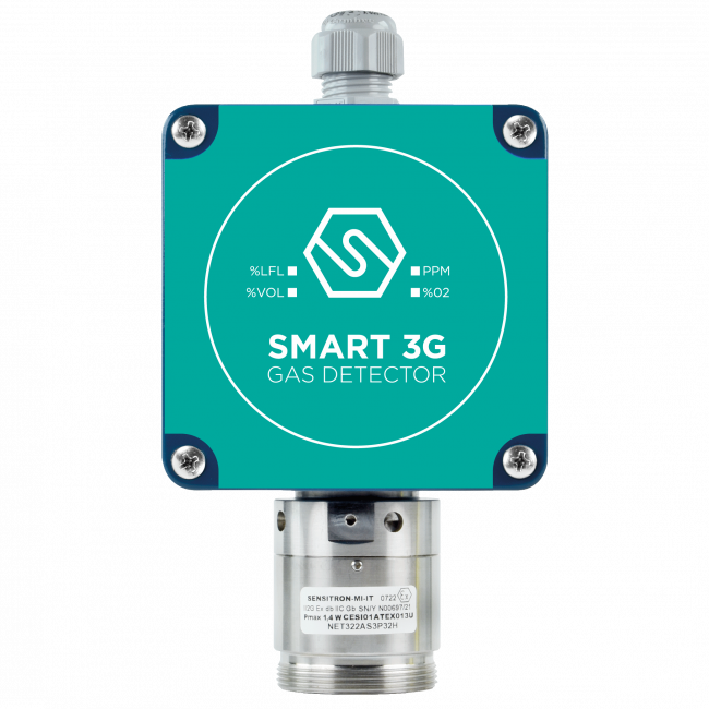 Sensitron SMART3G-C3 OXYGEN (O2) detector, 0-25% Vol., 4-20 mA