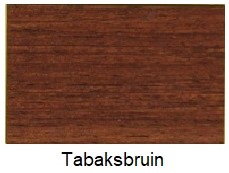 2,5 liter Embadecor® W kleur TABAKSBRUIN, water gedragen transparante beits, gratis verzenden.