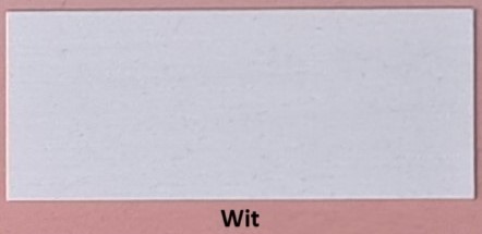 2,5 liter Embalan® dekkende beits WIT, gratis verzenden.