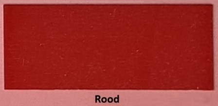 2,5 liter Embalan® dekkende beits ROOD, gratis verzenden.