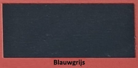 2,5 liter Embalan® dekkende beits BLAUWGRIJS, gratis verzenden.