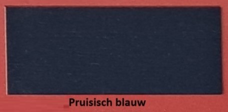 2,5 liter Embalan® dekkende beits PRUISISCH BLAUW, gratis verzenden.